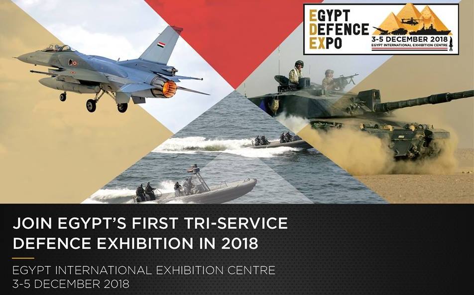 Join Egypt’s First TRI-Service Defence Exhibition in 2018