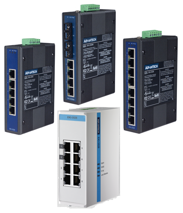  Unmanaged Industrial Ethernet Switches
